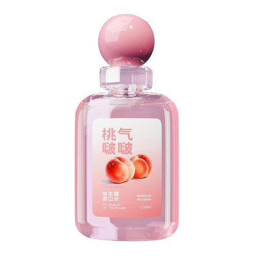 Thestarchild 美美的天空桃气啵啵益生菌漱口水500ml*1瓶