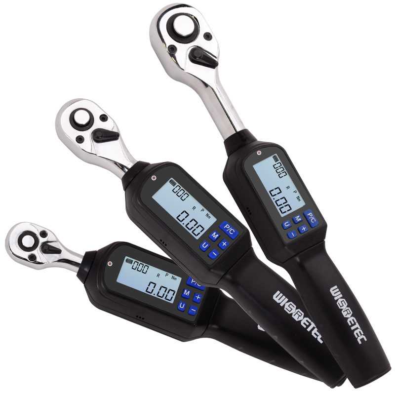 新款直销wisretec迷你型电子数显扭力扳手扭矩100NM力矩测量汽保