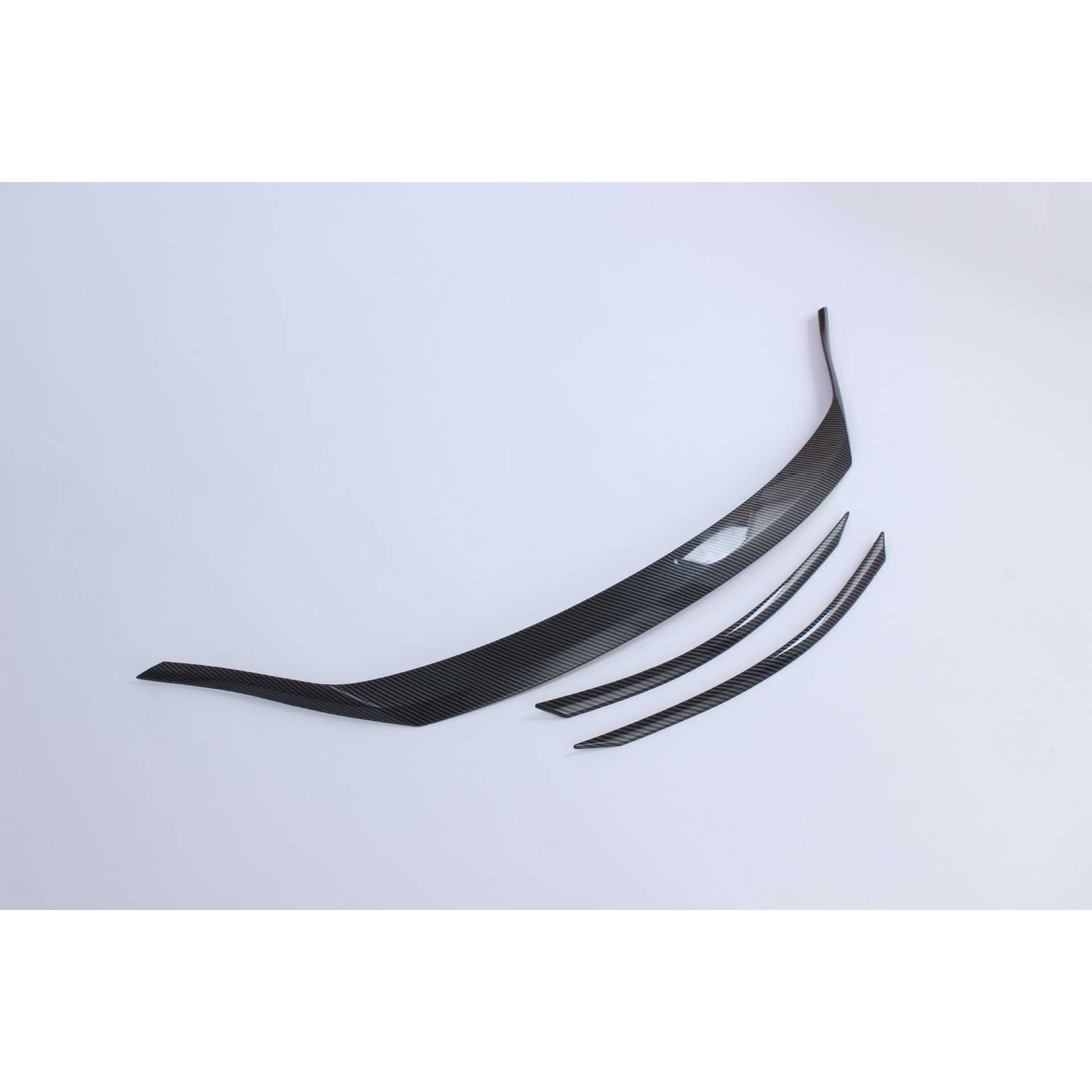 新款直销适用于22款丰田凌放Harrier海利亚机盖饰条装饰前脸前中