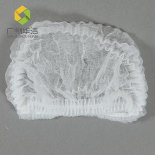 华洁一次性浴帽透明无纺布条形帽美容院会所酒店防水头套 直销新款