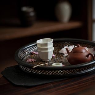 手工白瓷品茗杯家用陶瓷茶杯现代简约功夫茶具主人杯 直销新款
