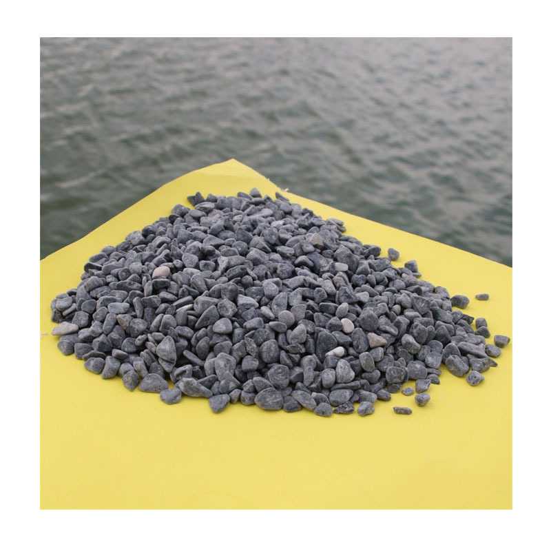 新款直销基建级透水鹅卵石｜3-8cm粒径水洗地坪石（天然多色混装