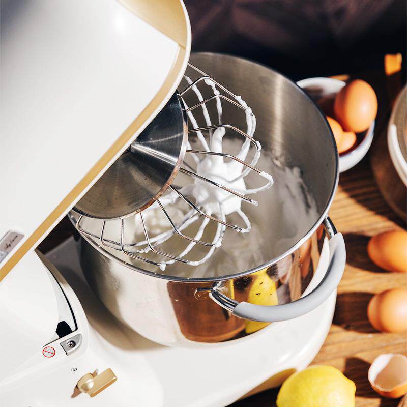 直销新款Q7低音直流厨师机家用小型迷你多功能全自动和面机揉面打