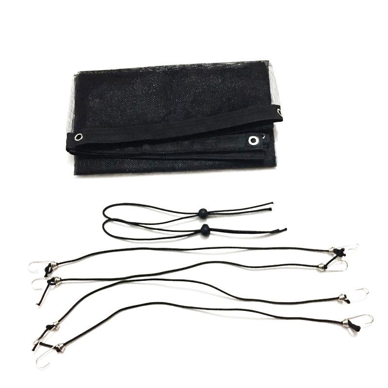 直销新款跨境车载宠物笼隔离网后座栏车用围栏防护网后排防抓网屏