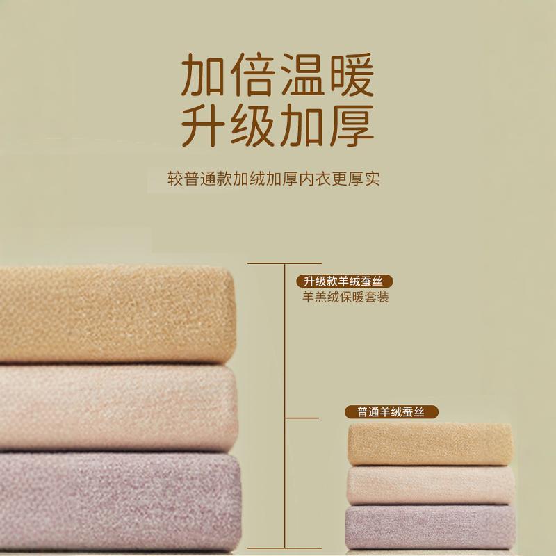 大码保暖背心女羊毛蚕丝秋冬吊带内搭打底衫加绒加厚无痕上衣