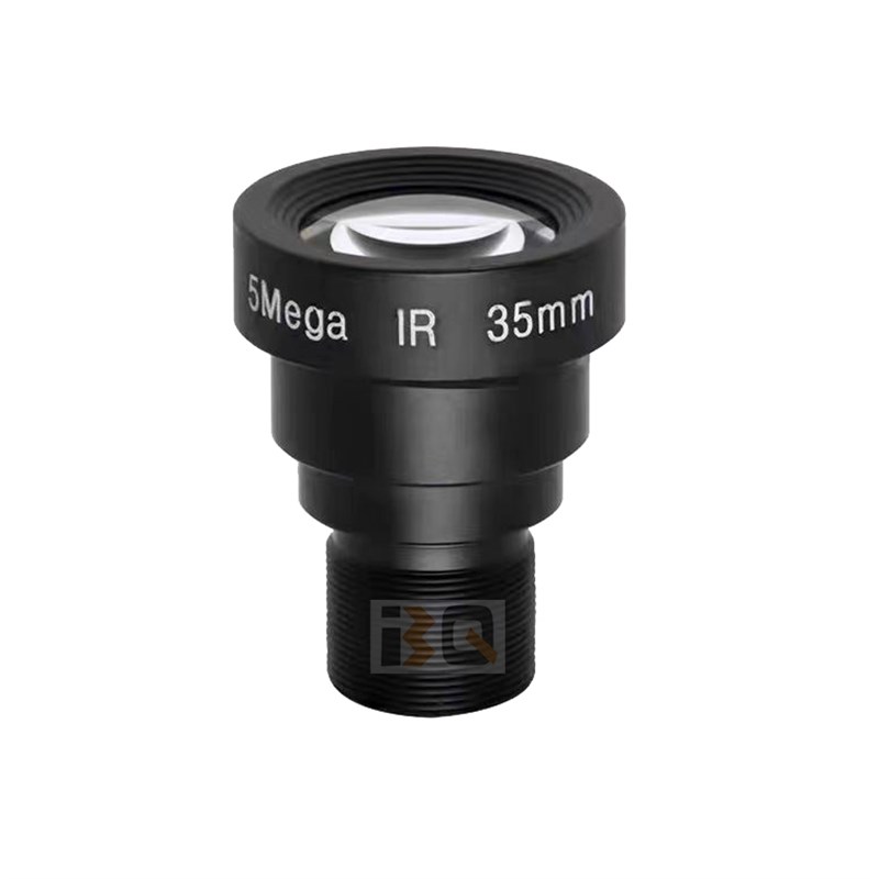 高清500万像素2/3英寸大靶面M12接口无畸变镜头25mm35mm50mm长焦