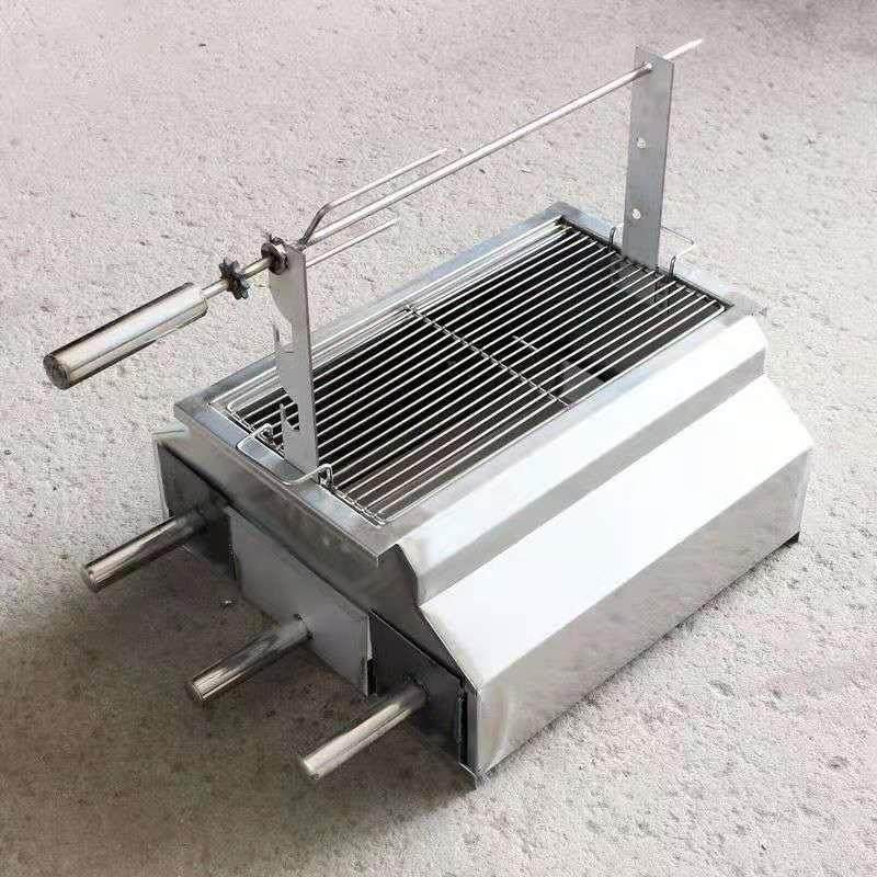 无烟炭烤羊腿炉家用台式室内小型烧烤炉户外商用摆摊烤串炉烧烤架