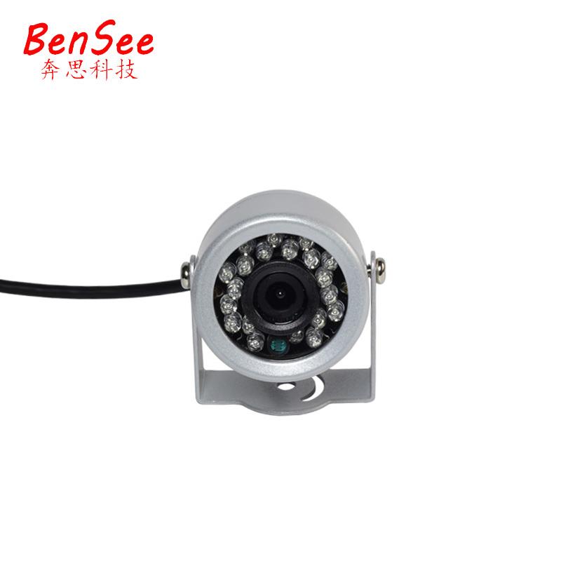 鹅蛋红外夜视高清车载模拟摄像头室内外防雨水监控器