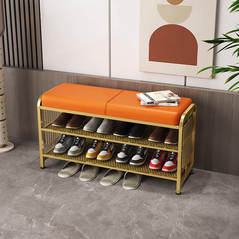 换鞋凳家用门口可坐式鞋柜穿鞋凳入户门坐凳一体软包坐垫长条凳