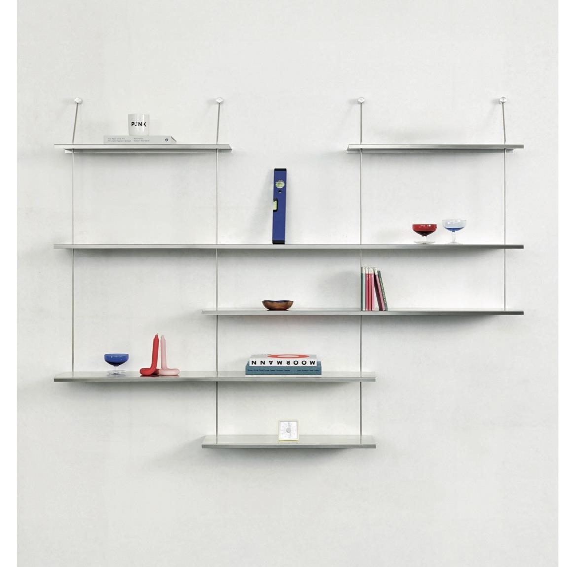 ins博主同款德国墙挂置物架书架模块化墙面收纳系统