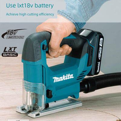 Makita Djv186 Jigsaw可充电18V锂电池木工切割机无刷手锯大功率