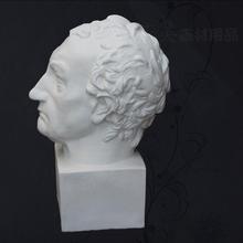 新石膏像格达米那塔头石膏人头像美术用品石膏教具雕塑摆件素描品