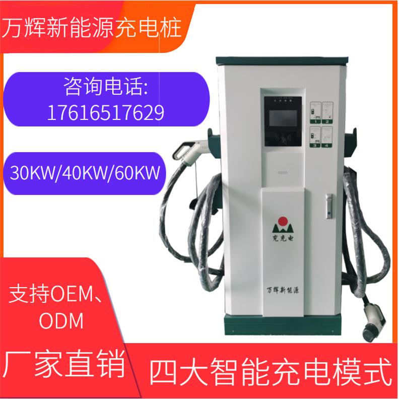 山东万辉充电桩新能源电动汽车充电桩快速60KW充电桩直流充电器