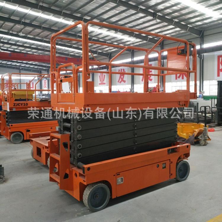 路面全液压举升机集装箱牵引固定链条式工地建筑高空电动升降平台