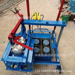 柴油水泥砖机电机空心砖机模具可定制墓道砖机械厂家混凝土