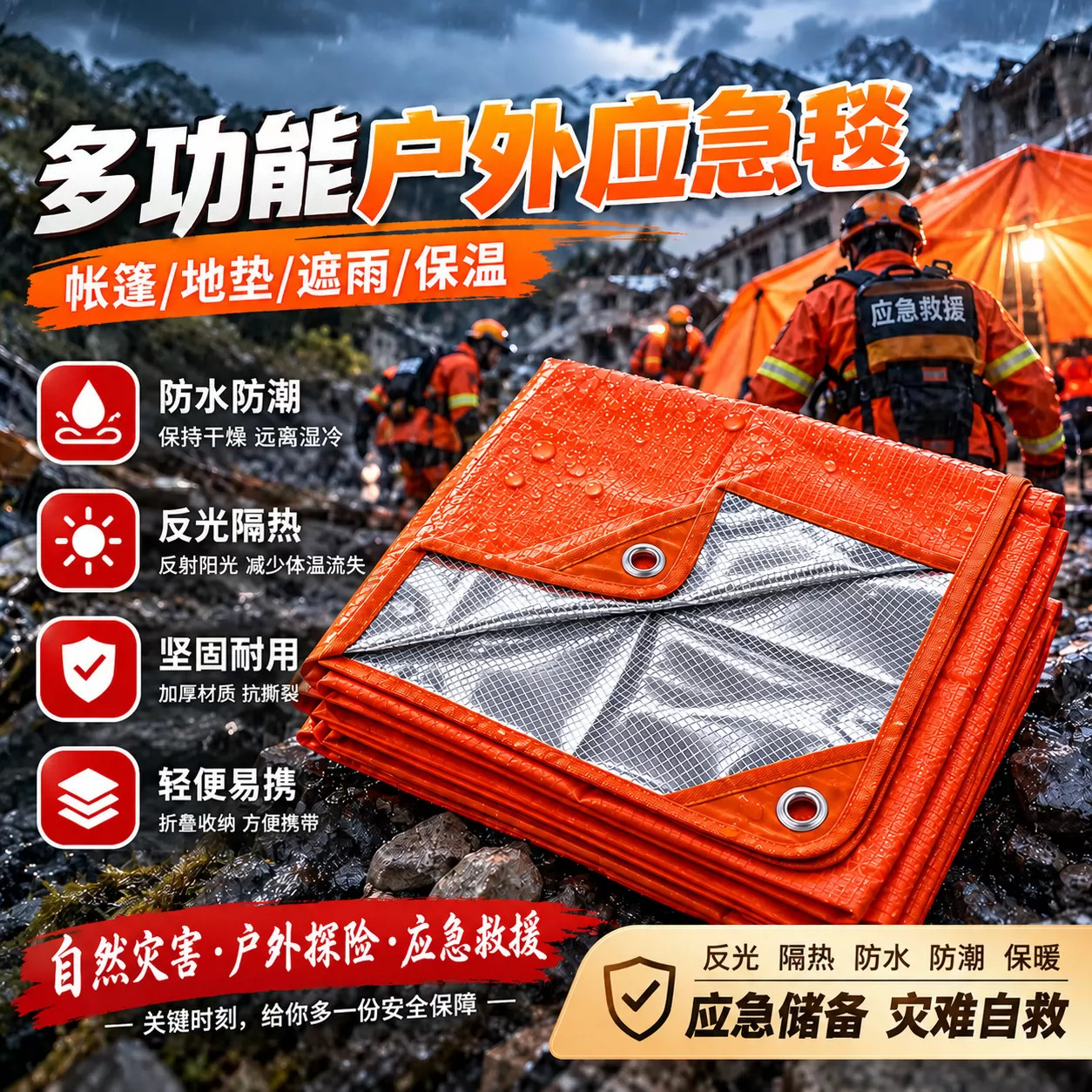 速援盾应急保温毯防失温急救保温