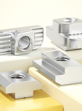 304不锈钢t型螺母20/30/40/45型欧标国标铝型材滑块螺帽船型锤头