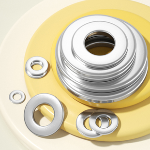 304不锈钢垫片圆形加大加厚金属螺丝平垫圈超薄华司介子M1 M30