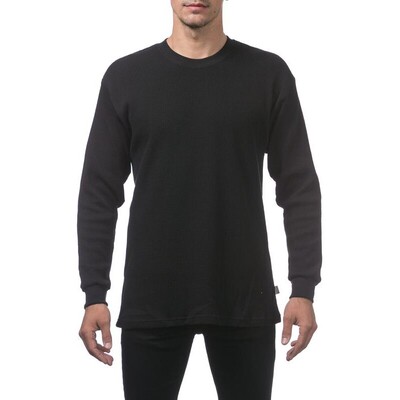 G 17911 Heavyweight Basic Round Neck Long Sleeve T-Shirt 基