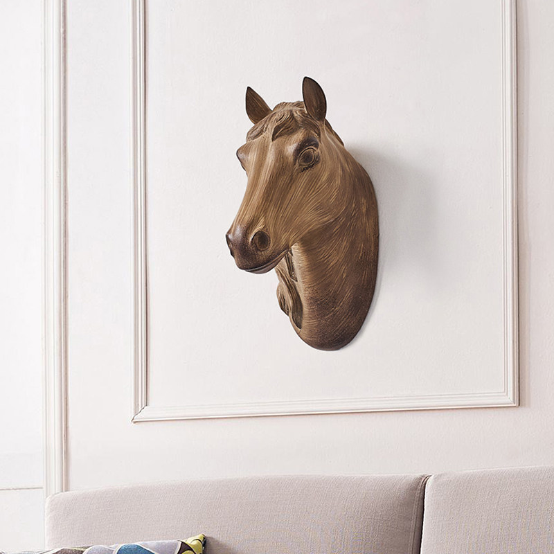 创意树脂动物头墙面装饰壁挂公司大厅玄关奶茶店咖啡厅墙上挂件o|ruв категории Домашний быт, роспись - от Buy2taobao.com для оказания профессиональной услуги покупки агента Taobao