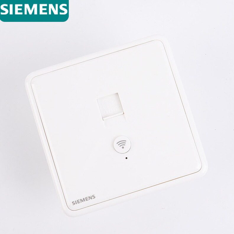 直销西门子wifi面板86型无线路由器暗装家用电脑插座智能AP面板网
