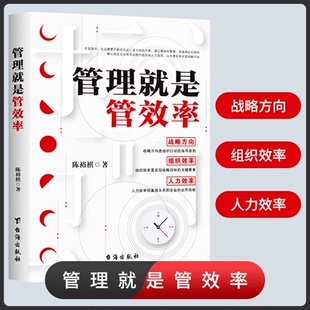 管理就是管效率战略方向组织效率人力效率组织行动指导原则书籍