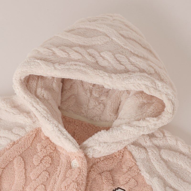 【超柔软】卡通睡衣女款冬季男加厚珊瑚绒情侣连帽睡袍家居服套装,女士内衣/男士内衣/家居服,睡衣/家居服套装,淘宝优惠券,粉丝福利购,淘宝优惠卷