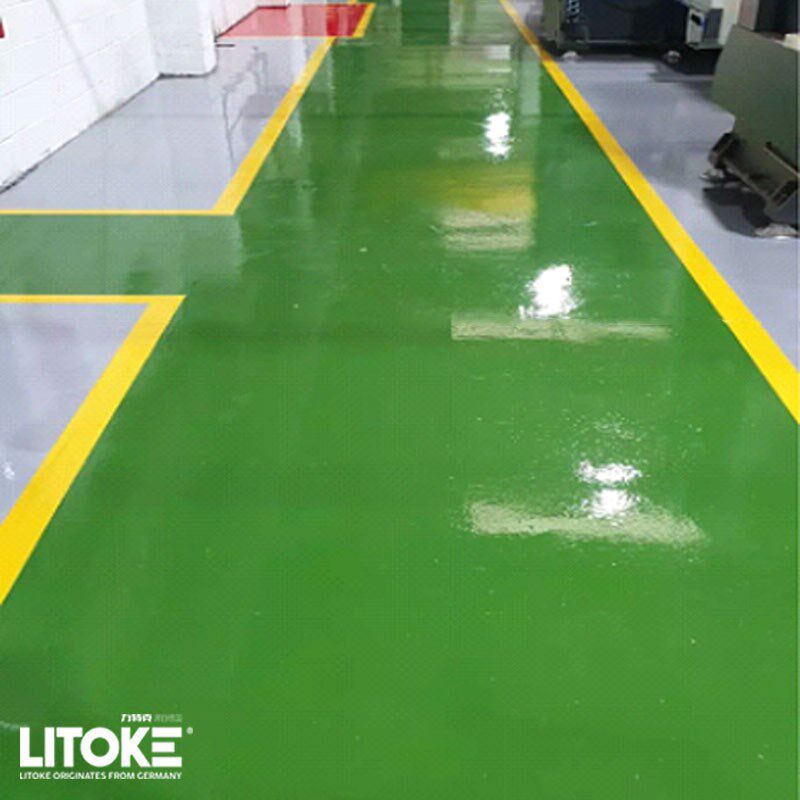 力特克碳钢聚氨酯超耐磨地坪漆高强度抗压防划痕水泥地面漆防尘漆