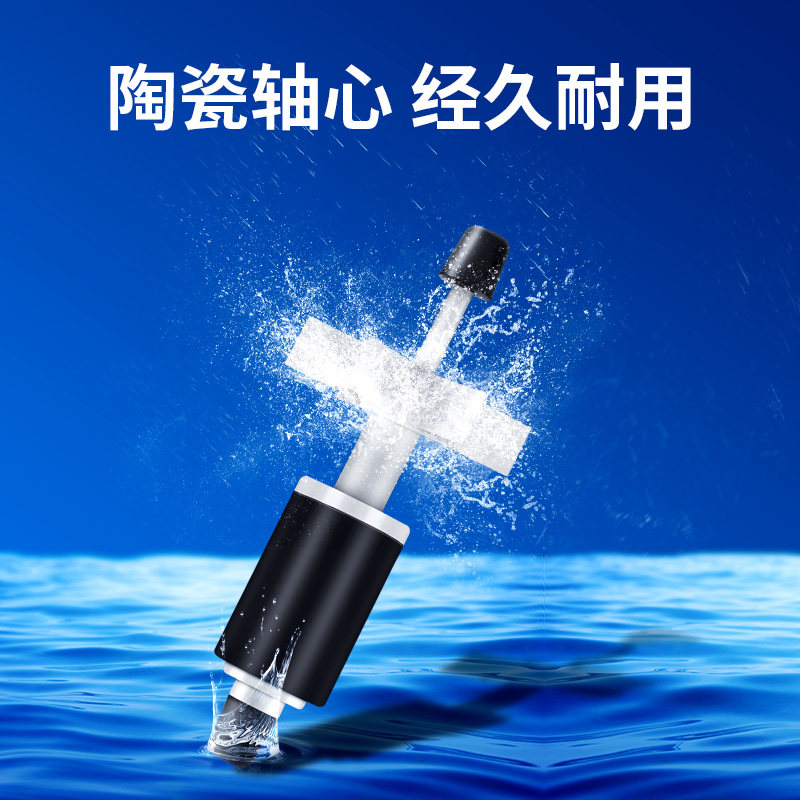 乌龟滤材龟缸过滤器盒净水养龟免换水循环系统低水位浅水吸粪神器