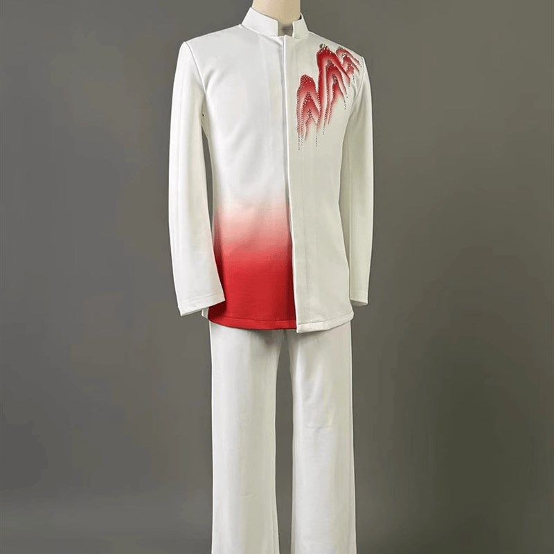 新款大合唱团演出服男女中学生诗歌朗诵红歌比赛表演服主持人礼服