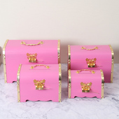 存钱筒大号创意存钱罐实木带锁存钱筒成人网红大容量存钱箱男女孩