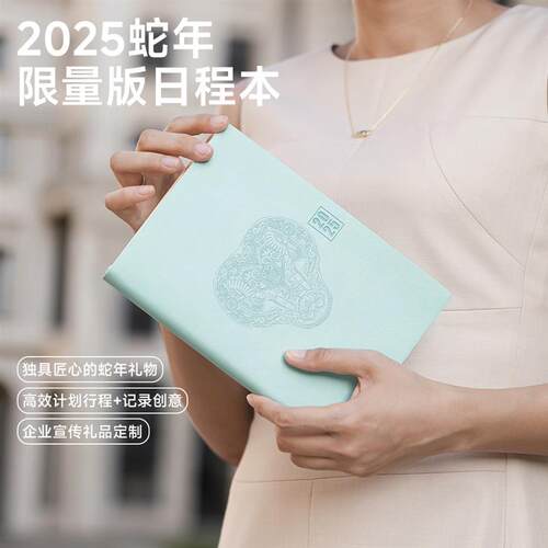 2025蛇年效率手册一周一页手帐本时间管理每日日程计划本笔记本自