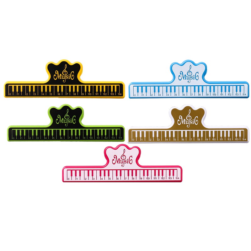 新款多功能钢琴谱夹子乐谱夹试卷学生文件夹大号照片便条夹小清新