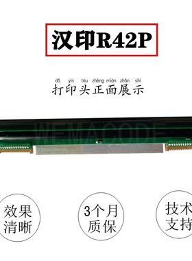 适用于汉印R42P打印头 R42D R42X快递电子面单条码打印机热敏针头