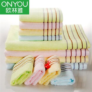 欧林雅竹纤维浴巾柔软吸水男女通用成人情侣浴巾宝宝毛巾被
