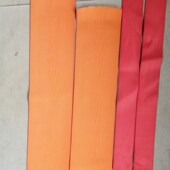 带耐割行车吊带 聚氨酯吊装 防割耐磨起重吊带护套 扁平吊带保护套