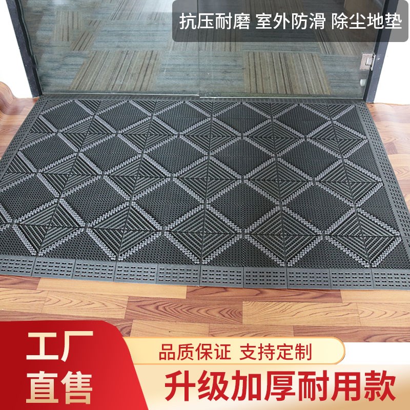 室外大酒店门口楼梯防滑防水除尘入户门户外脚垫除尘防水迎宾商用