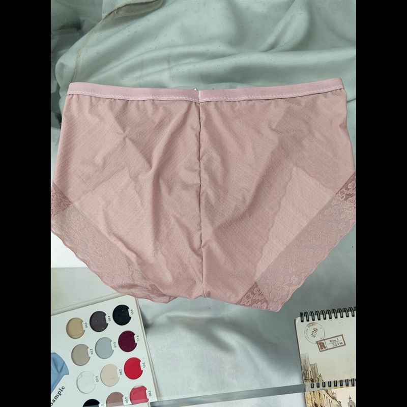 男版蕾丝透视内衣中性感低腰三角裤夏季薄款黑丝滑花边大码内裤头