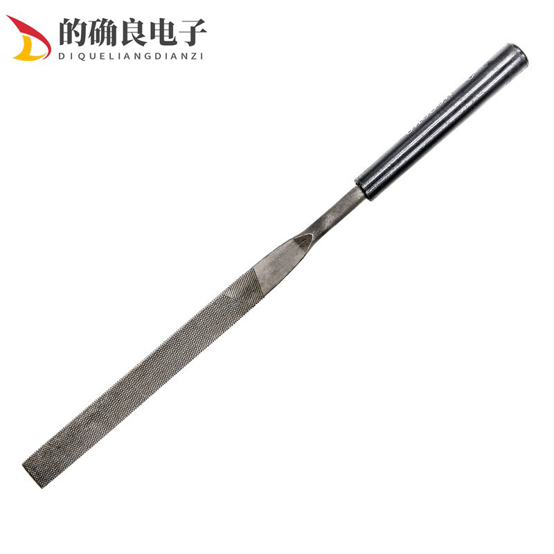 平头扁锉 小锉刀 齐头 塑柄整形锉 4*160mm 五金工具 模型 铁工锉