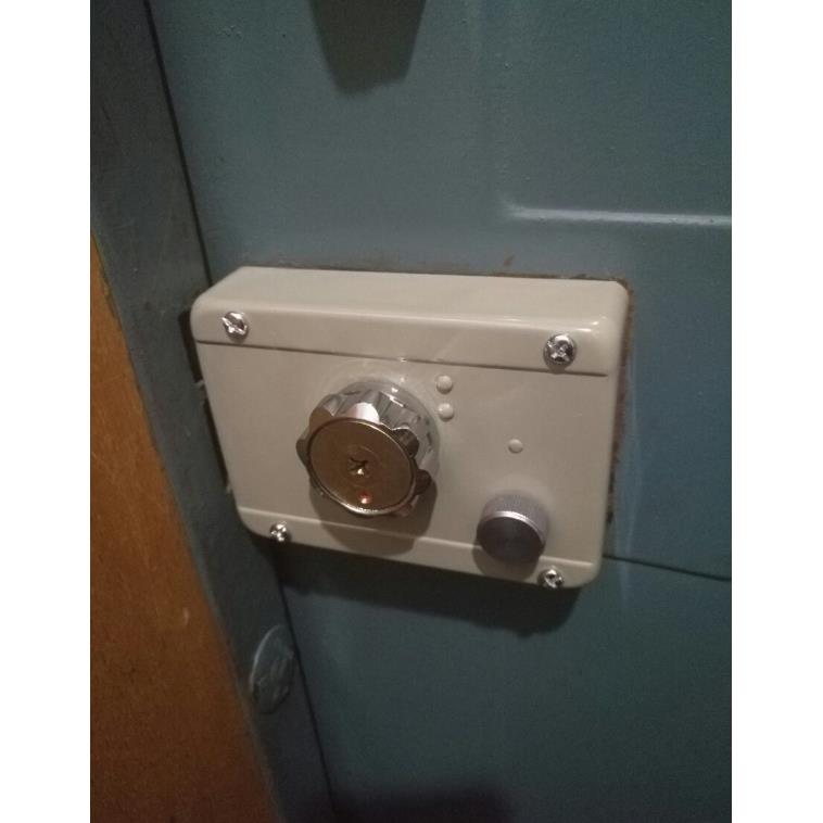 老式盼盼防盗门锁 盼盼边锁A1076D切边 AFS外装门锁十字锁 通用型