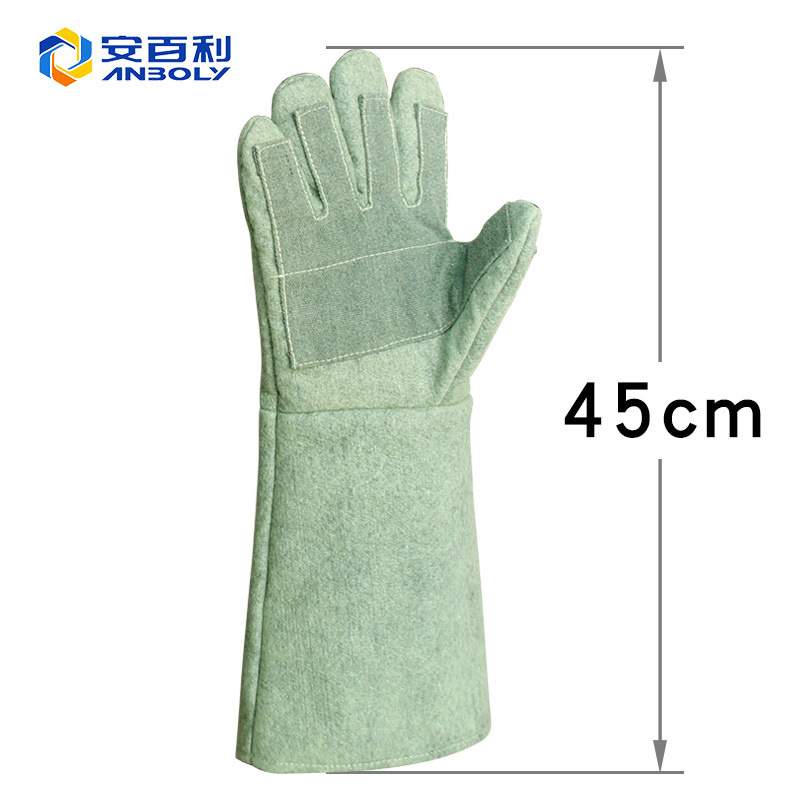 安百利500度耐高温手套 防烫炼钢炉灶手套隔热500手套 ABL-S537