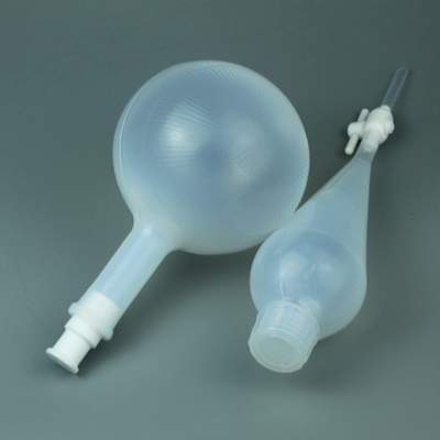 正红PFA圆底烧瓶加热套500mlPFA三口烧瓶分体式加热装置可控温