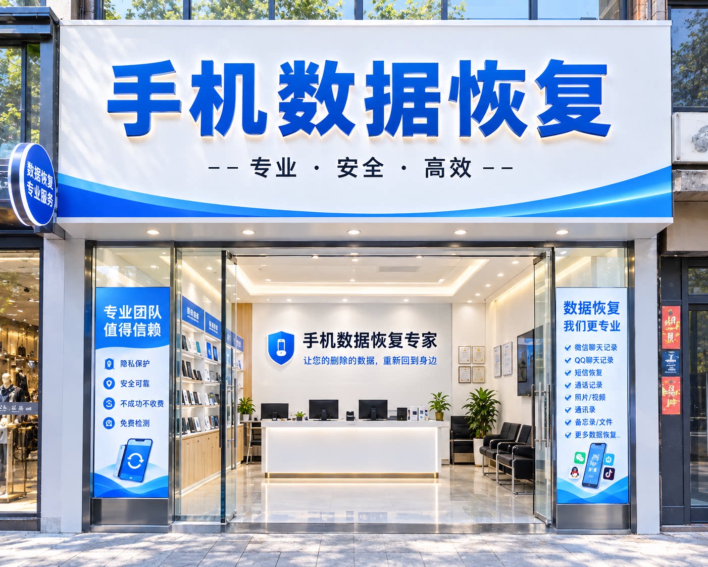 苹果安卓鸿蒙手机微信记录聊天vx好友恢复抖音相册qq专业数据恢复