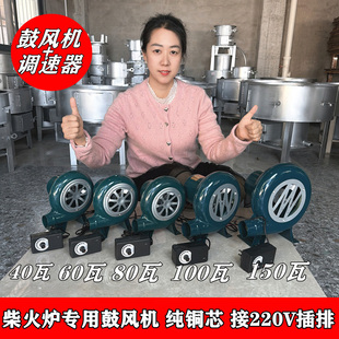 家用小型220V煤炉炉灶食堂铁炉助燃离心式吹风机电动鼓风机配件