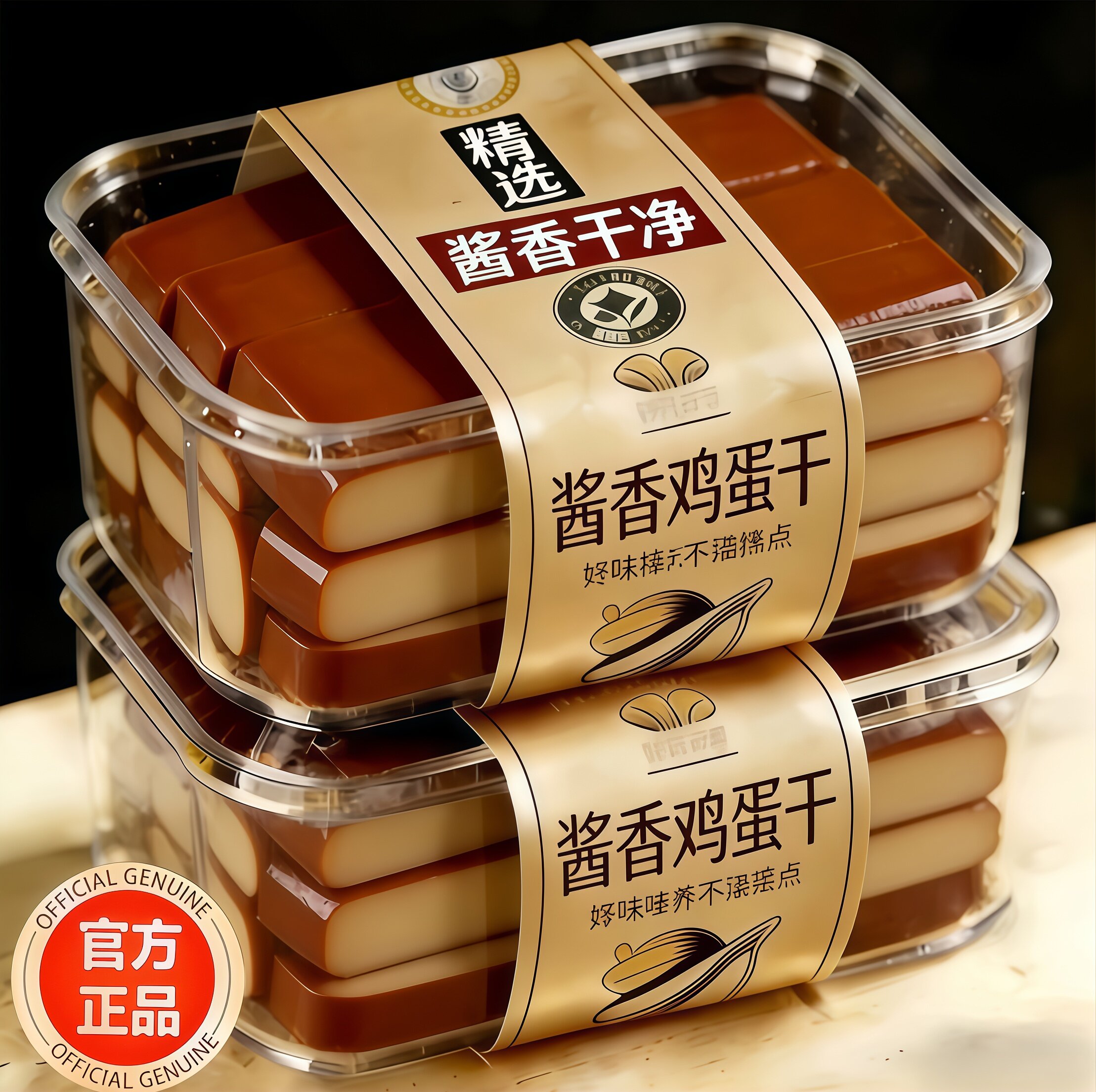 酱香味鸡蛋干开袋即食非豆腐干独立包装凉拌卤味香干零食火锅食材
