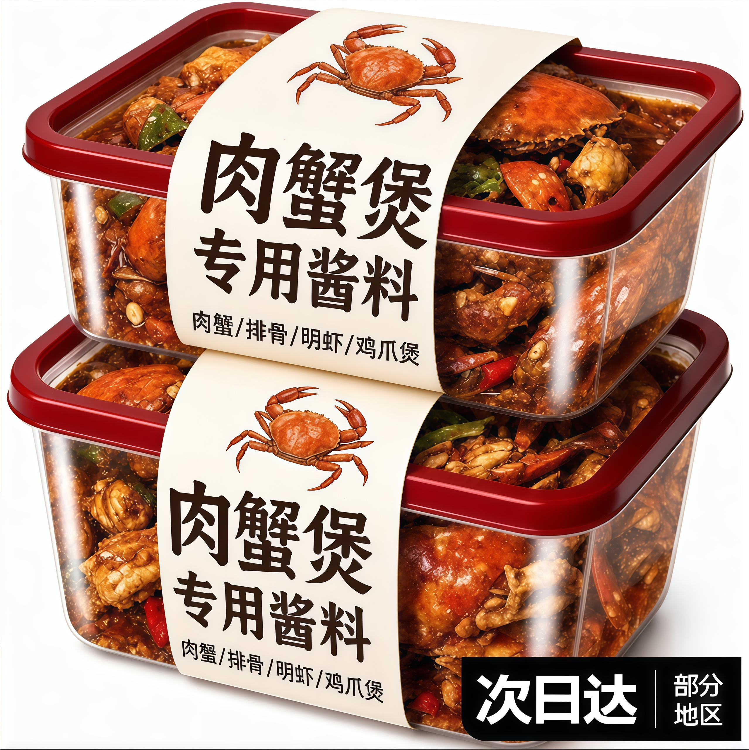 肉蟹煲风味调料官方旗舰店鸡翅煲酱料家用明虾煲猪蹄煲多用调料包