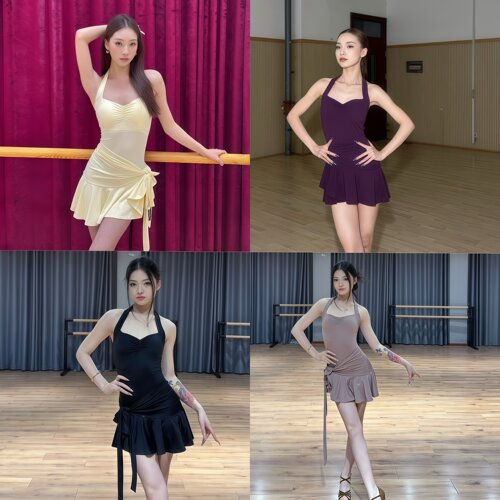 2026拉丁舞服新款成人女练功表演