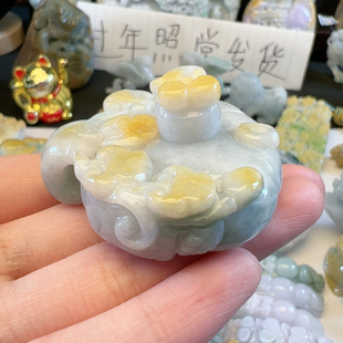 天然翡翠漏壶茶宠