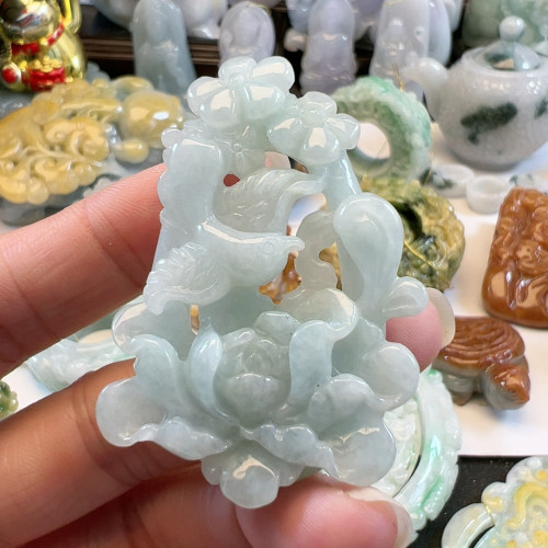 福利送证书天然翡翠A货