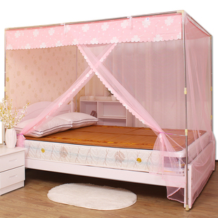 蚊帐支架家用套装双人床1.5米1.8m学生宿舍0.9m1.T2米单人蚊帐支